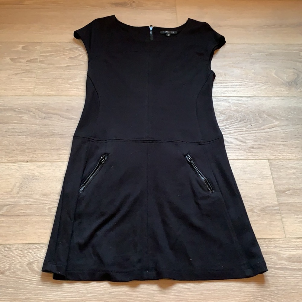 Sanctuary Black Knit Dress  Sz M